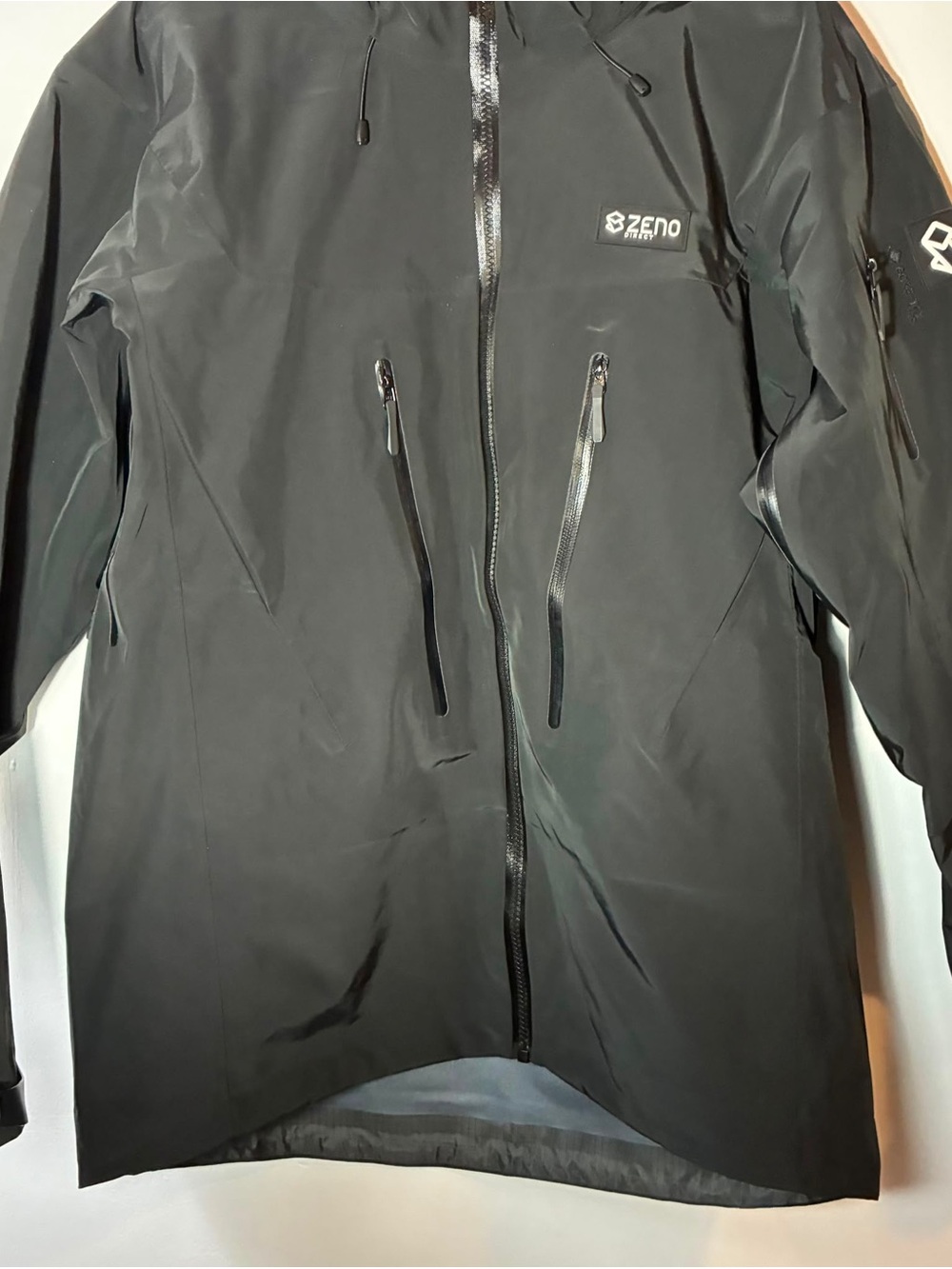 Men's Gore-Tex Pro Technical Waterproof Hardshell Jacket – Black